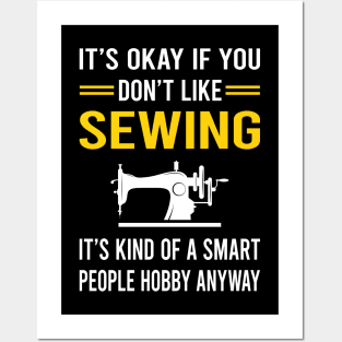 Smart People Hobby Sewing Posters and Art